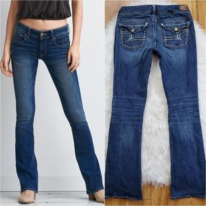 American Eagle Kick Boot Jeans Flap 